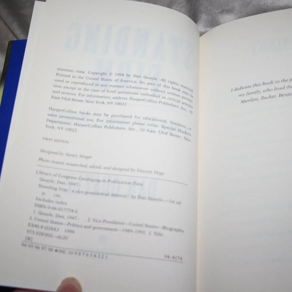 📘 Life’s Challenges: Standing Firm · Signed Copy (bd)